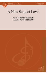 A New Song of Love TTBB choral sheet music cover